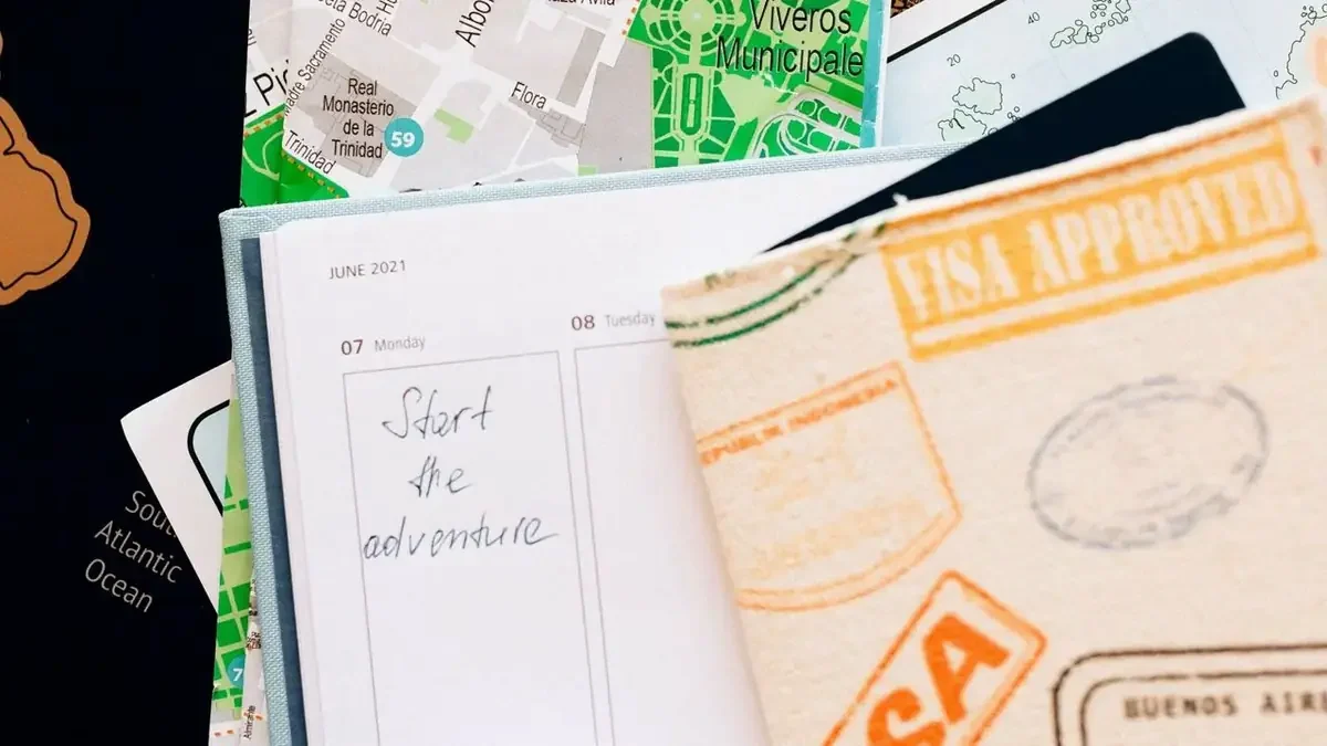 Saudi Arabia work visa approved immigration stamp