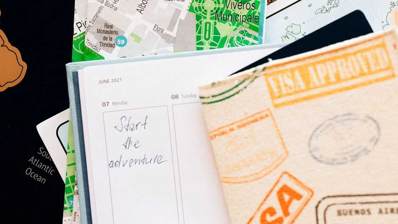 Saudi Arabia work visa approved immigration stamp